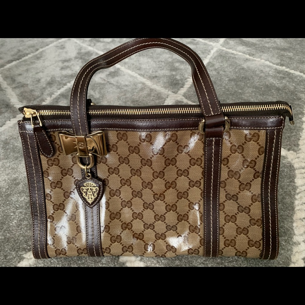 Gucci Crystal GG Bag